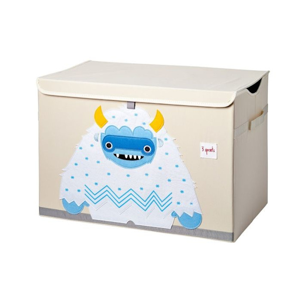 3 groddar - Yeti Toy Box - ELEMENT FÖR BARN Vit