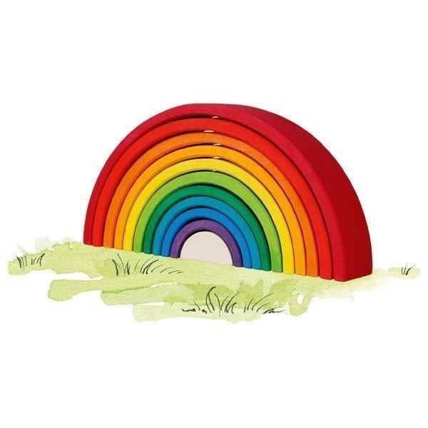 Lärspel - NO NAME - The Rough Rainbow - Flerfärgad - Röd - Blandad Flerfärgad