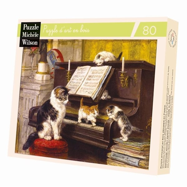 Michèle Wilson Pussel - Ronner-Knips pianolektion - WILSON-SPEL Beige