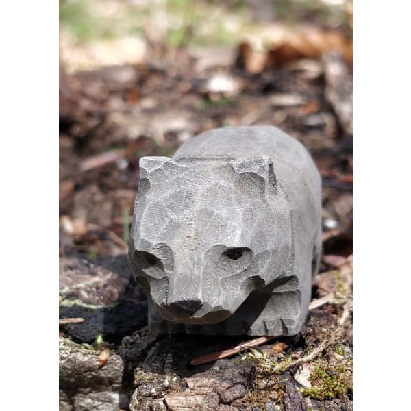 Wudimals - Figuriini Wombat - K-PLAY kastanj