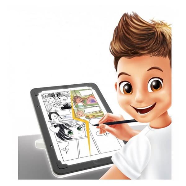 Prof Studio Tablet 3 i 1 - BUKI - Rosa - Plast - Från 8 år Flerfärgad