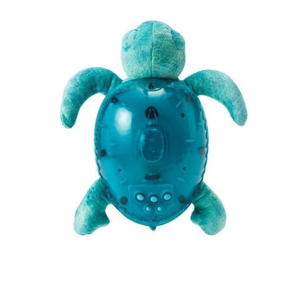 Cloud b - Tranquil Turtle Aqua natlampe genopladelig - BTL DIFFUSION Blå