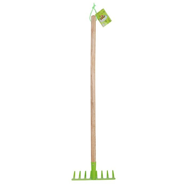 Lasten puutarharauta - ESSCHERT DESIGN - Vihreä - Sinkki ja FSC-puu - 20x4x82cm Grön