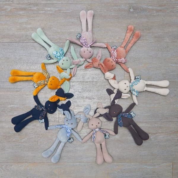 Lapinoo Pantin Lapin Creme Petit - KALOO - PEHMOSET / Doudous - Beige - Sametti Beige