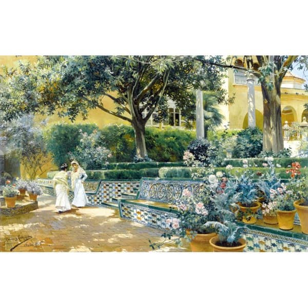 LES JARDINS DE L'ALCAZAR HC Flerfärgad