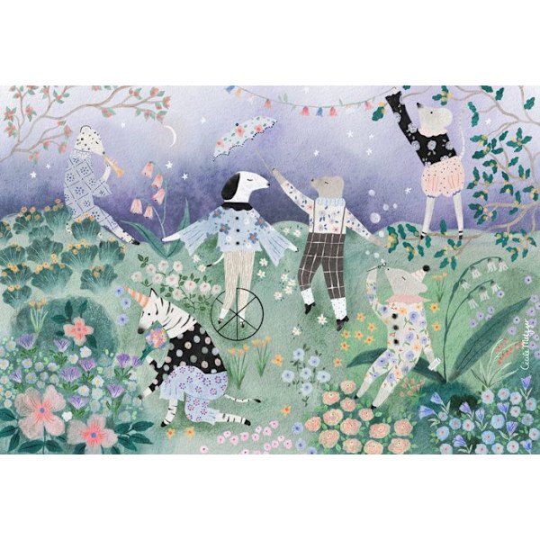 Puzzle Michèle Wilson - Juhlat hämärässä Cécile Metzger - WILSON PELIT