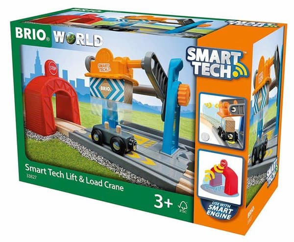 BRIO World Godlastningskran - Smart Tech - 33827