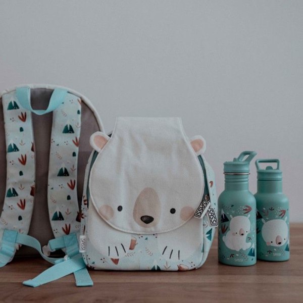 Sassi Junior - Munchy the bear isolerad flaska 350 ml Flerfärgad