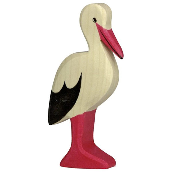 HOLZTIGER - 80111 - FIGUURI - HAHARAPU Beige, svart och röd