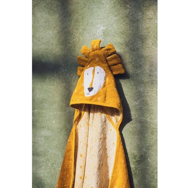 Trixie - Badehåndklæde 70x130cm - Hr. Løve Gul