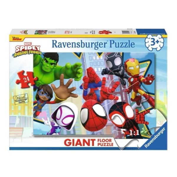 Jättepussel - RAVENSBURGER - Spidey - 24 bitar - Marvel - Barn