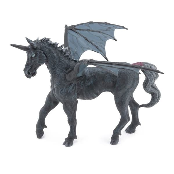 Papo - Svart Pegacorn-figur Svart