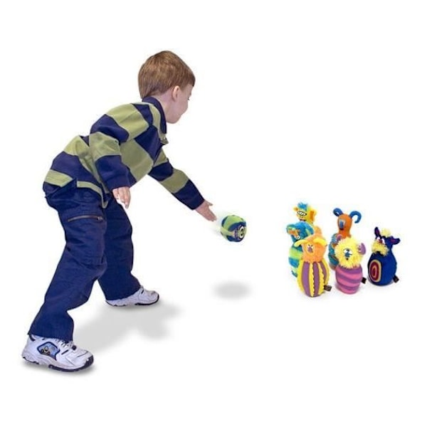 Bowlingspel - MELISSA & DOUG - Flerfärgad - För barn från 3 år - Syntet - Plast-Harts Flerfärgad
