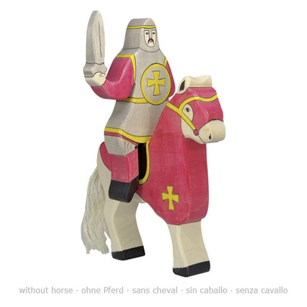 Röd Knight Holztiger Figur - Modell 80254 Röd
