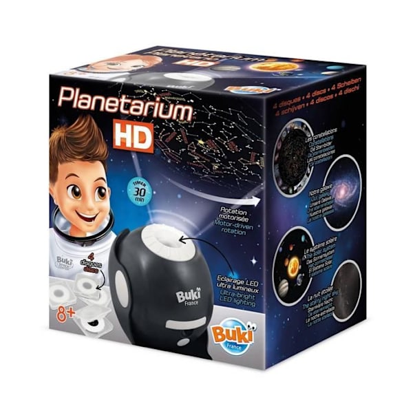 Buki - Planetarium HD Svartvitt