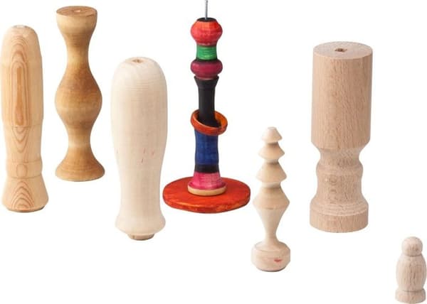 The Cool Tool - Sortiment af drejetræ Beige
