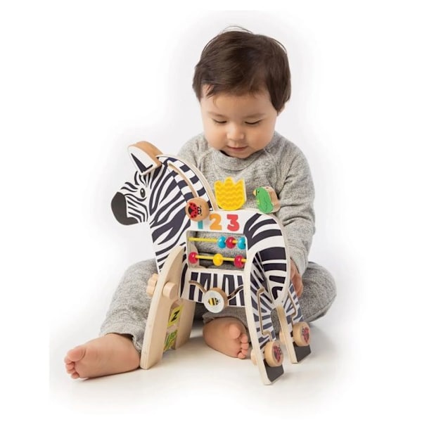 Manhattan Toy - Safari-seikkailu Zebra-lelu Beige