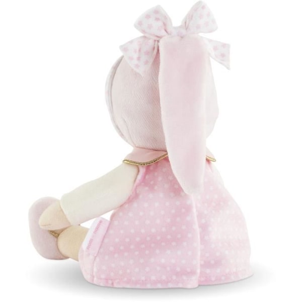Täcke - COROLLE - Miss Rêves d'Étoiles - 25 cm - vaniljdoft - från födseln Rosa