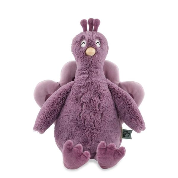 Pehmolelu - TRIXIE - Rouva Pähkinä - 25 cm - Kierrätetty polyesteri - Violetti Violett