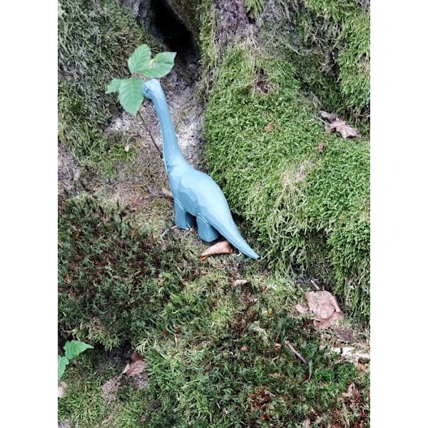Wudimals - Diplodocus Figur - K-PLAY Grön