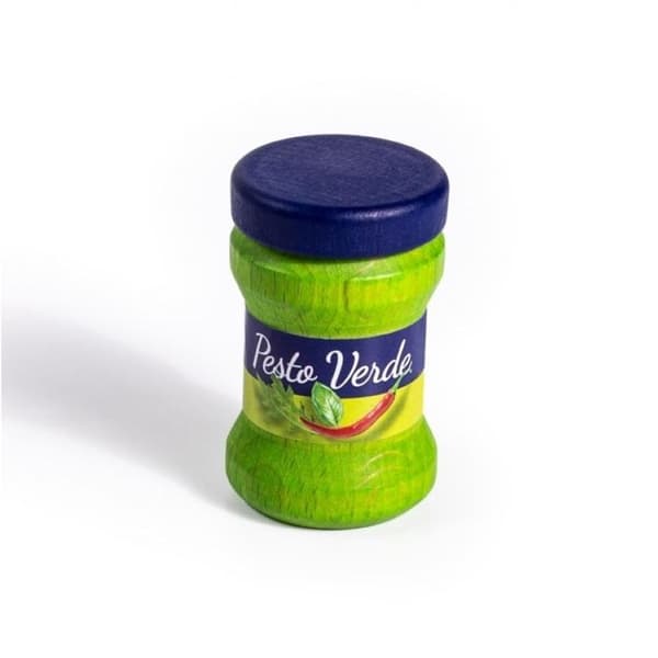 Imitationslegetøj - ERZI - Pesto basilikum - Træ - Grøn - 6,1 cm Grön