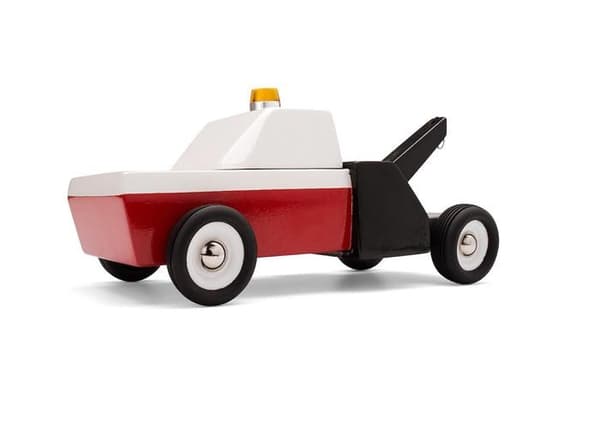 Candylab Toys - Bugserbil - Towie - DAM Röd