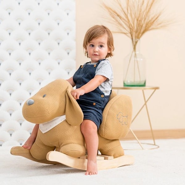 Nattou - Charlie the Caramel Dog Rocker kastanj