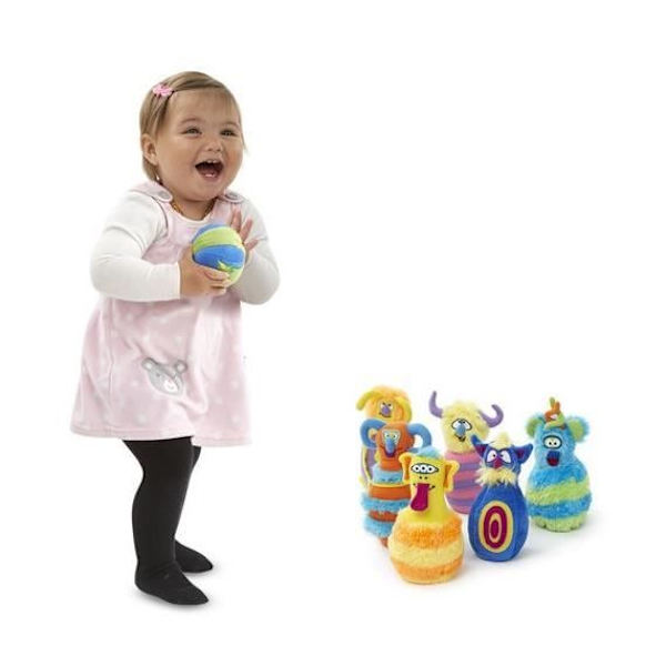 Bowlingspel - MELISSA & DOUG - Flerfärgad - För barn från 3 år - Syntet - Plast-Harts Flerfärgad