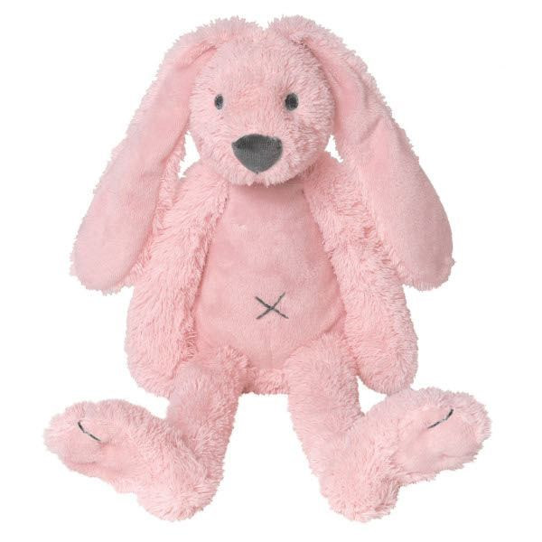 Mjuk leksak - HAPPY HORSE - Richie Rabbit 30 cm - Rosa - För baby - Inomhus Rosa