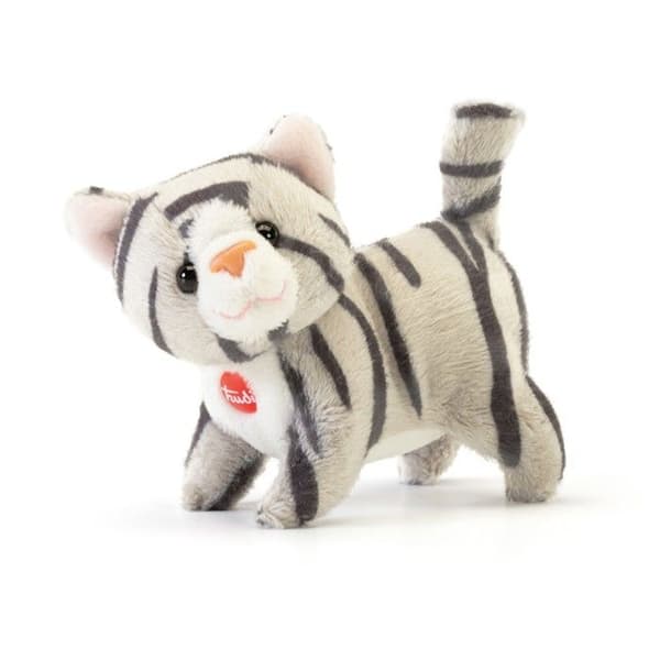 TRUDI PELUCHE SÖT KATTUN Grå