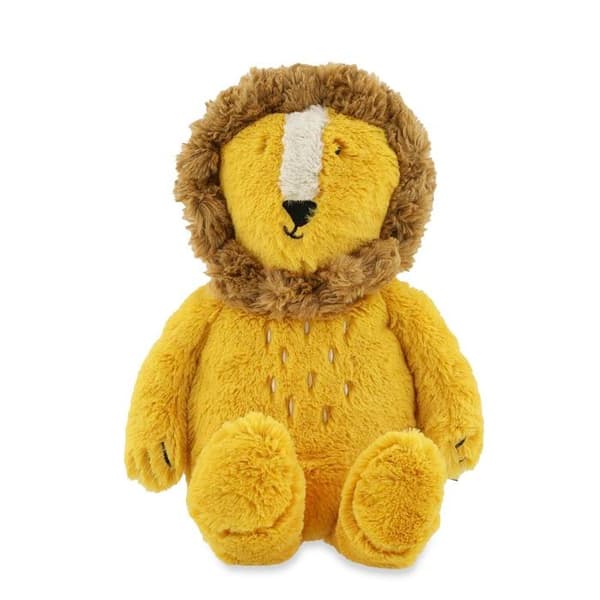 Plyslegetøj - TRIXIE - Hr. Løve - 25 cm - Genanvendt polyester - Gul Gul