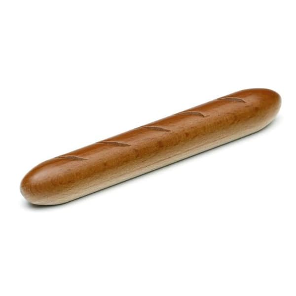 Imitationsspil - ERZI - Brødstænger - Træ - 14 cm - Til børn fra 3 til 8 år brun