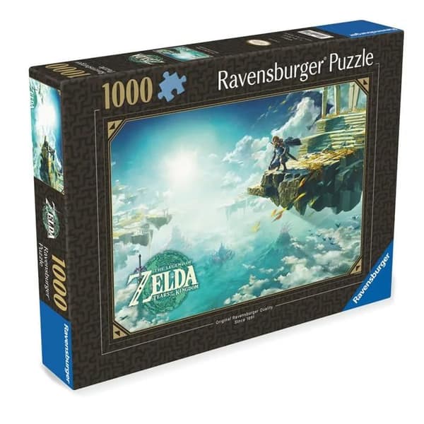 Ravensburger Zelda pussel 1000 bitar svart blå