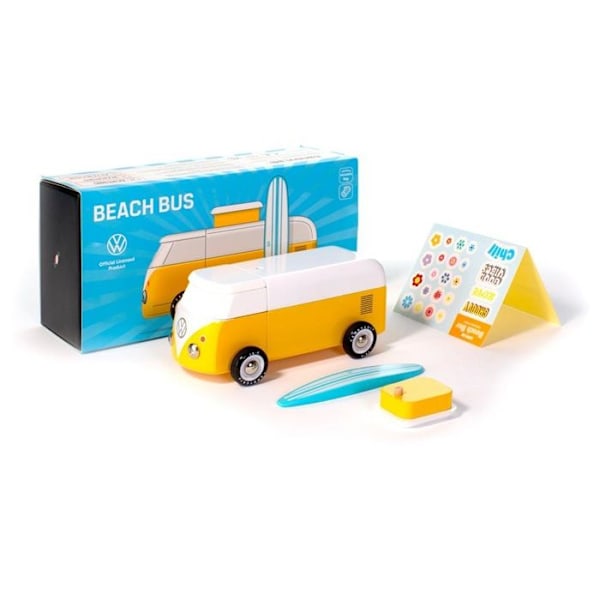 Candylab Toys - VW Rannabussin auringonlasku keltainen - DAM Gul