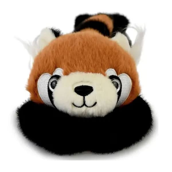 Podcolle - Röd panda 30 cm magnetisk - HISTOIRE D'OURS - Gosedjur/Doudous - Brun - Polyester Apelsin