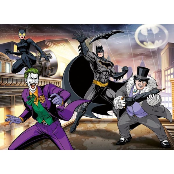 Nathan - Batman's Enemies Puzzle 100 st - RAVENSBURGER Svart