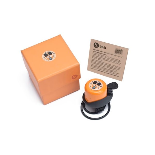 Wishbone Design Studio - Sonnette Draisienne - Oranssi Villikoira Orange