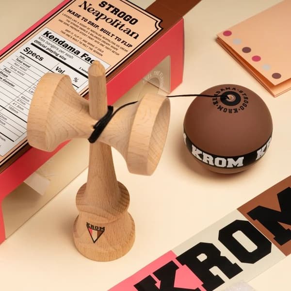 KROM Kendama - Krom Kendama Strogo Neapolitan Suklaa - KROM brun
