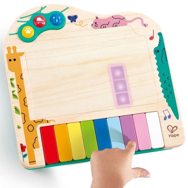 - Pixel piano Franska Flerfärgad