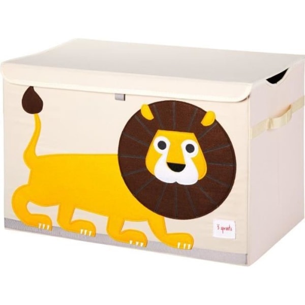 Lion 3 Groddar Gul leksakslåda - Baby - Polyester - 3 år