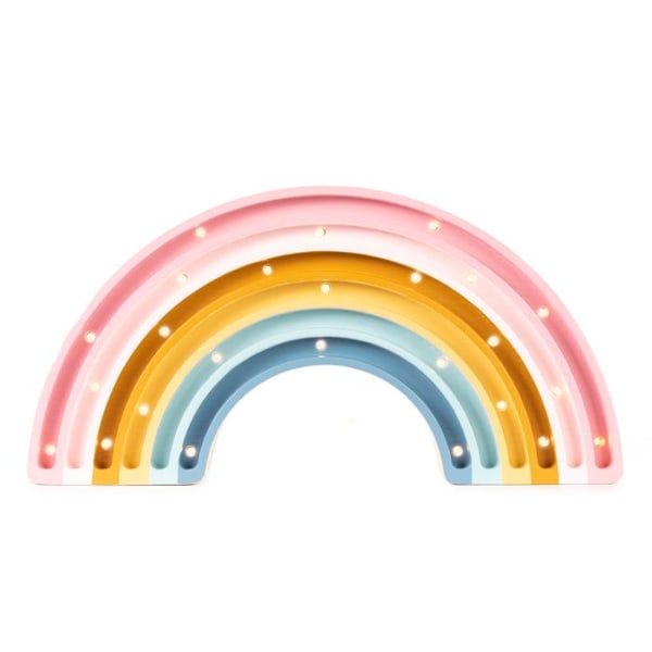 RAINBOW-Lampa med LED-belysning Arc-en-ciel H37cm Retro Little Lights