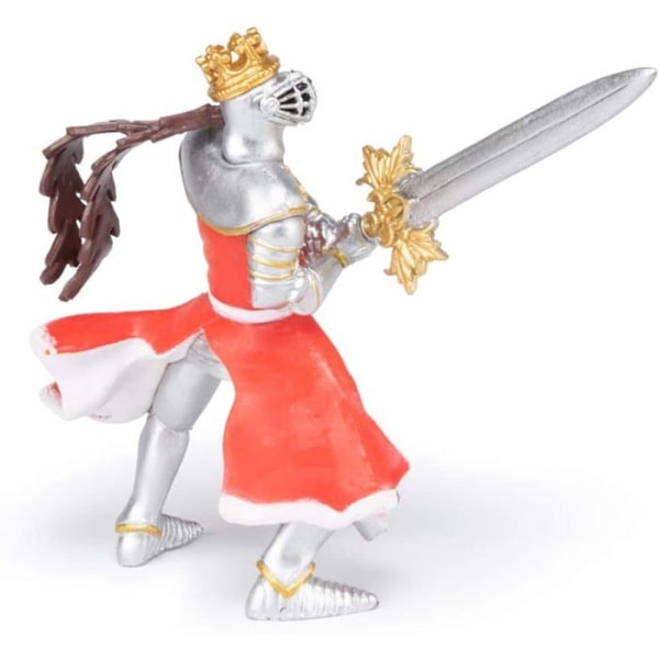 King Sword Figurine - PAPO - DEN MEDELTIDA VÄRLDEN - Grå - Unisex - Barn - 3 år