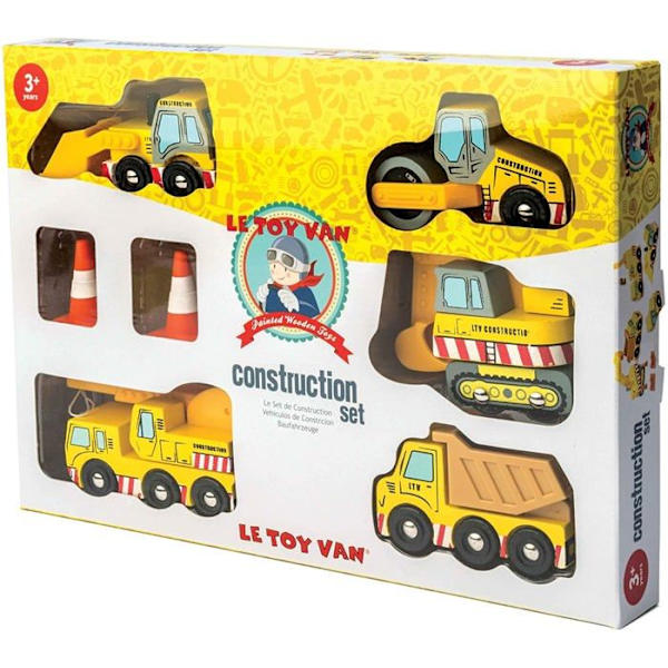 Byggleksak - Le Toy Van - TV442 - Urban World - Pojke - Gul Gul