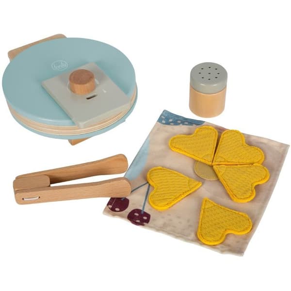 Small foot virksomhed - Gaufrier i træ Tasty - LEGLER Blå