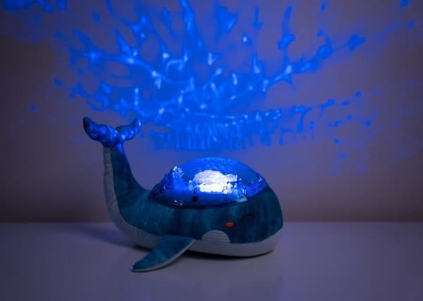 Cloud b - Genopladelig Tranquil Whale Blå natlampe - BTL DIFFUSION Blå