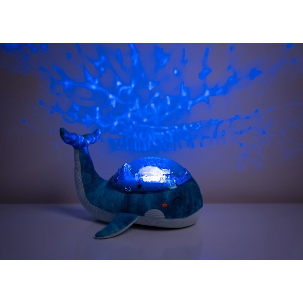Cloud b - Uppladdningsbart Blue Tranquil Whale Night Light - BTL DIFFUSION Blå