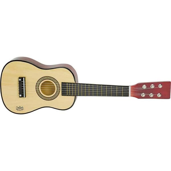 Guitar i naturligt træ Unik