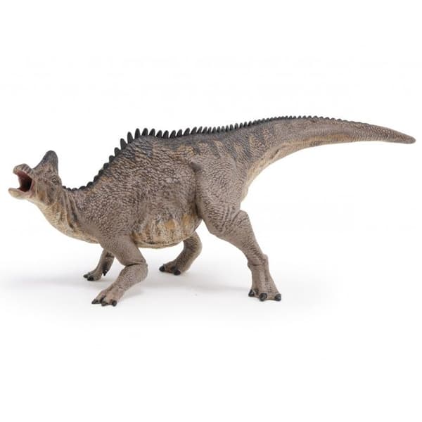 Figur - PAPO - Corythosaurus - Håndmalet - Ultra realistisk - 22 cm Grå