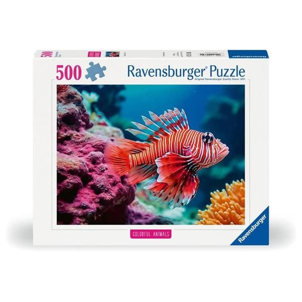 500p Fremhæv Poisson-løve Vit