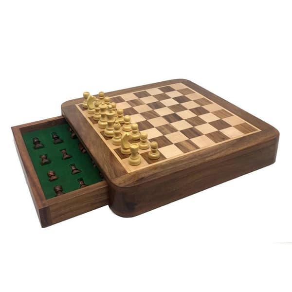 SCHACKBRICKA LÅDA 25CM KUNG 45MM Flerfärgad